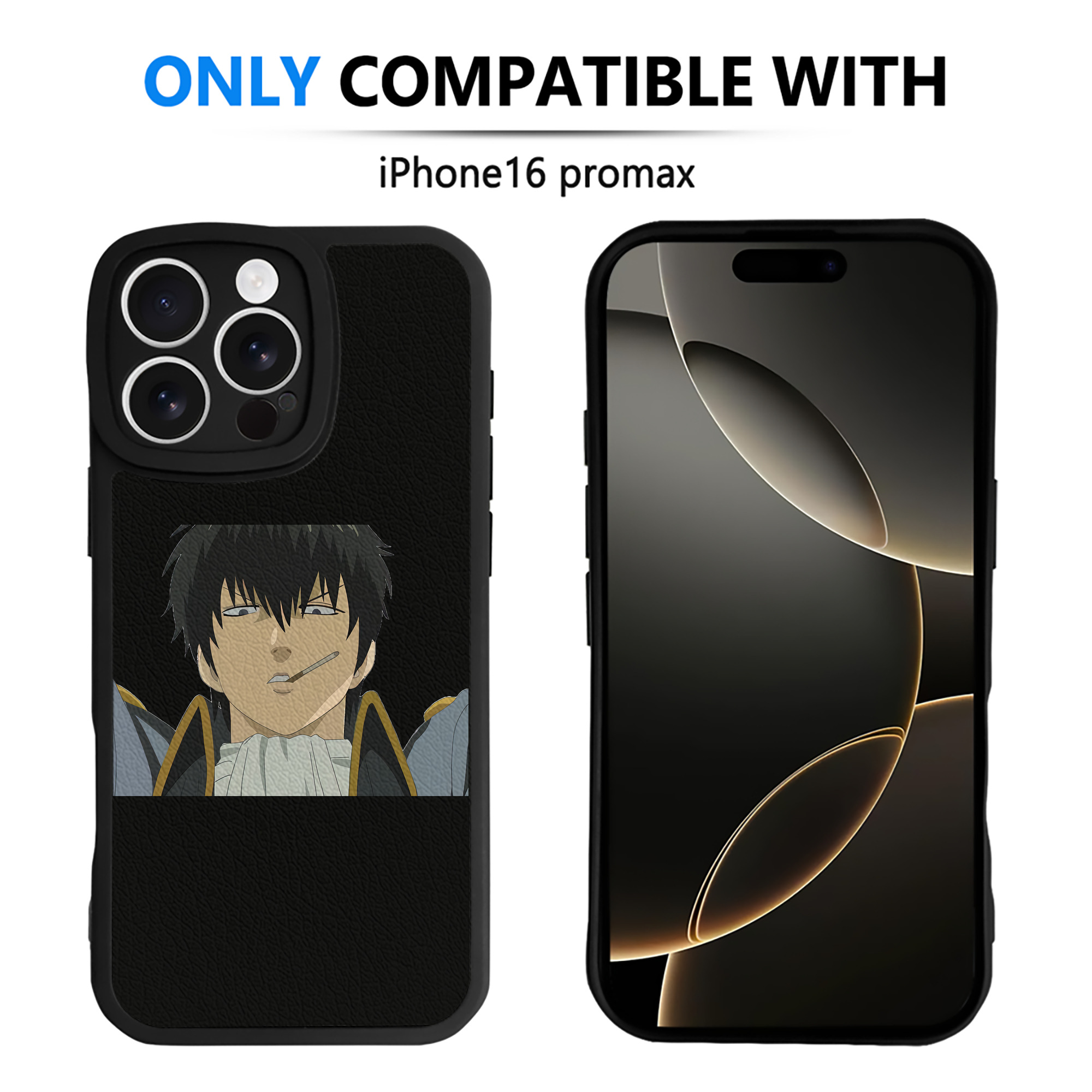（画像用） ぎんたま 坂田銀時（さかたぎんとき） 神楽 志村新八（しむら しんぱち） GINTAMA Sakata Gintoki Kagura Shimura Shinpachi 【iPhone 16シリーズ対応】シリコンスマホケース（レザー調） 材質：シリコン